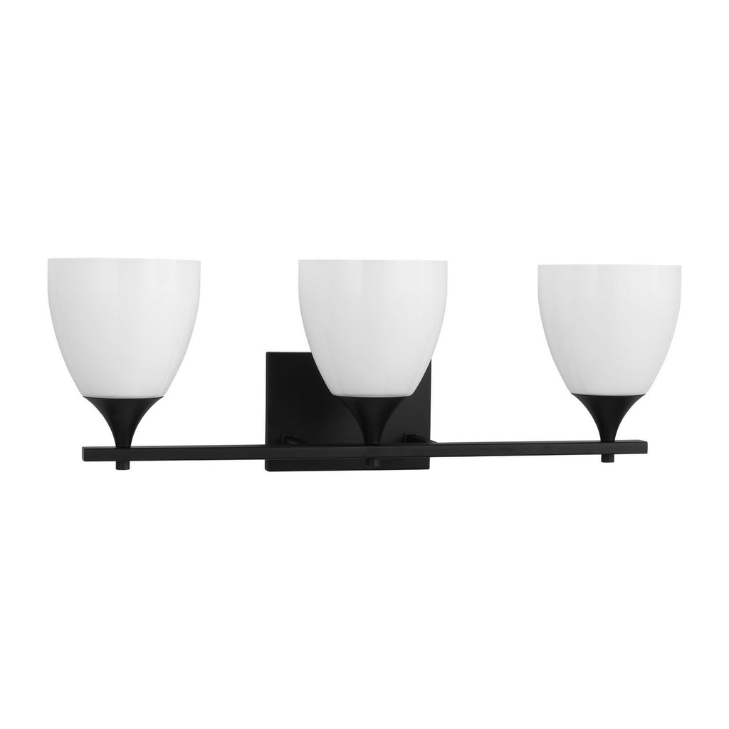 DJV1023MBK Toffino 3 Light Bathroom Vanity | Alternate Image