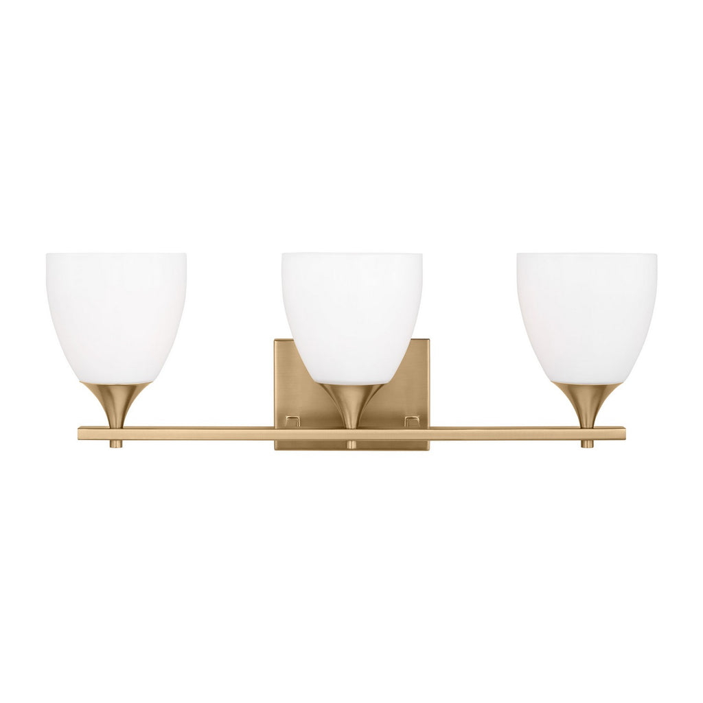 DJV1023SB Toffino 3 Light Bathroom Vanity | Main Image