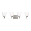 DJV1024BS Toffino 4 Light Bathroom Vanity | Main Image