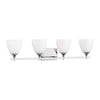 DJV1024CH Toffino 4 Light Bathroom Vanity | Main Image