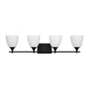DJV1024MBK Toffino 4 Light Bathroom Vanity | Alternate Image
