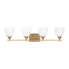 DJV1024SB Toffino 4 Light Bathroom Vanity | Main Image