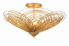 DOR-B7703-RG Doral 3 Light Semi Flush Mount | Alternate Image