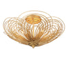 DOR-B7703-RG Doral 19'' Semi Flush Mount | Alternate Image
