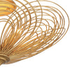 Crystorama Doral 19'' Semi Flush Mount in Renaissance Gold - Additional View