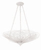 DOR-B7706-MT Doral 6 Light Chandelier | Alternate Image