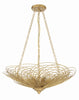 DOR-B7706-RG Doral 6 Light Chandelier | Alternate Image