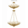 Crystorama Doral 24'' Semi Flush Mount in Renaissance Gold - Additional View