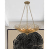 Crystorama Doral 24'' Chandelier in Renaissance Gold - Lifestyle View