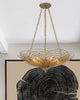 DOR-B7706-RG Doral 6 Light Chandelier | Lifestyle Image