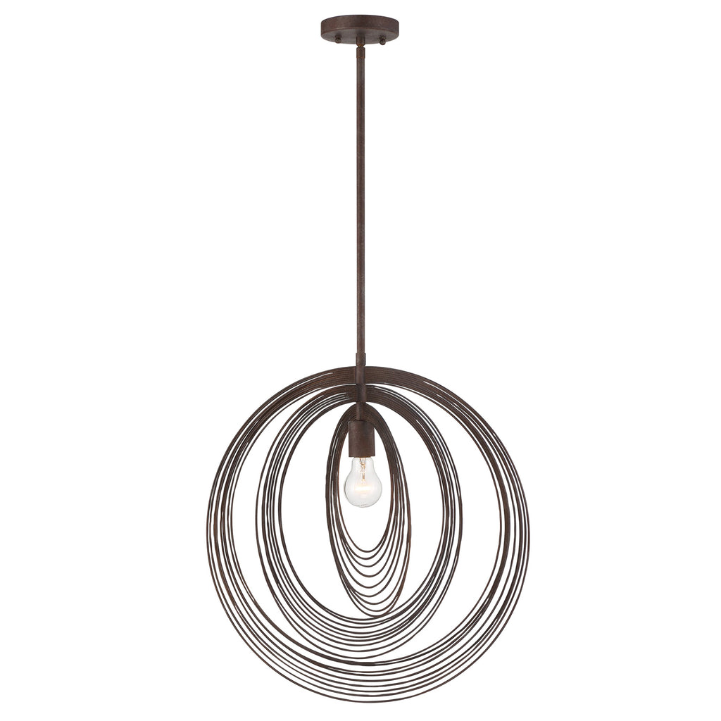 DOR-B7711-FB Doral 1 Light Pendant | Main Image