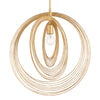 DOR-B7711-RG Doral 1 Light Pendant | Alternate Image