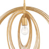 DOR-B7711-RG Doral 1 Light Pendant | Alternate Image