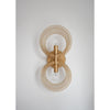 Crystorama Doral 7.75'' Sconce in Renaissance Gold - Lifestyle View
