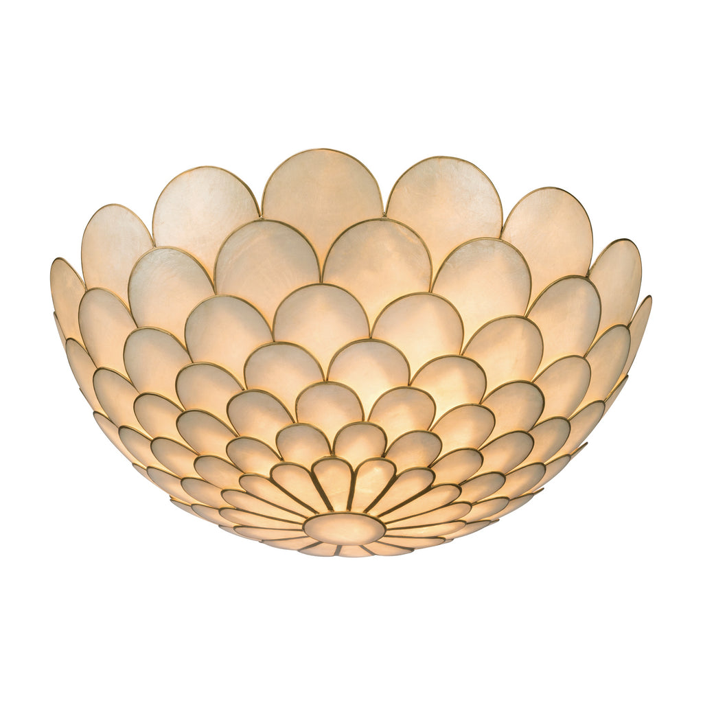 DRB-7000-SG Darby 16'' LED Semi Flush Mount | Alternate Image