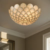 DRB-7000-SG Darby 16'' LED Semi Flush Mount | Lifestyle Image