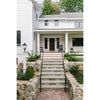 Crystorama Dumont 6.5'' Outdoor Sconce in Graphite - Lifestyle View