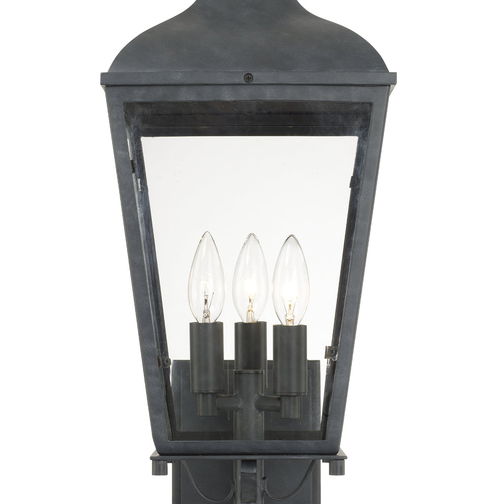 DUM-9802-GE Dumont 3 Light Outdoor Sconce | Alternate Image