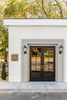 DUM-9802-GE Dumont 9.25'' Outdoor Sconce | Lifestyle Image
