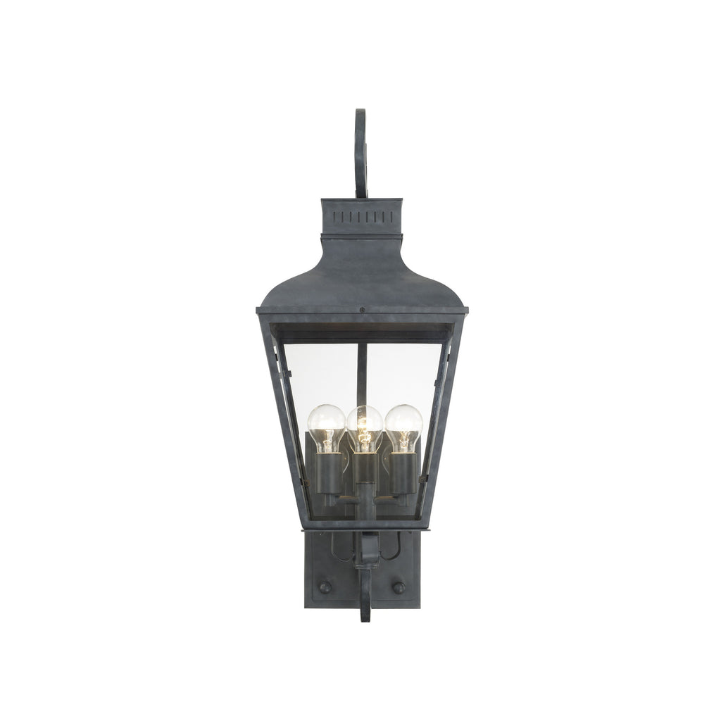 Crystorama Dumont 12'' Outdoor Sconce in Graphite - Additional View