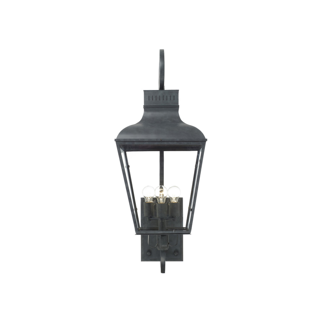 Crystorama Dumont 12'' Outdoor Sconce in Graphite - Additional View