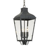Crystorama-OPEN-BOX Dumont 3 Light Outdoor Pendant in Graphite - Additional View