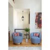 Crystorama Dumont 9.25'' Outdoor Pendant in Graphite - Lifestyle View