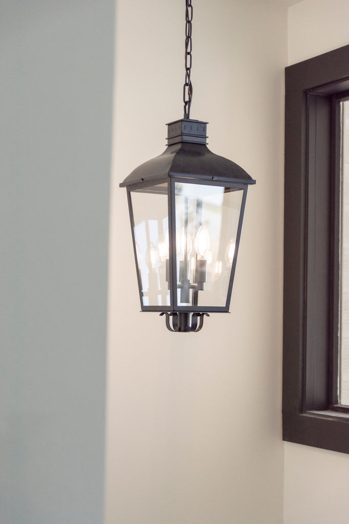 DUM-9805-GE Dumont 9.25'' Outdoor Pendant | Lifestyle Image