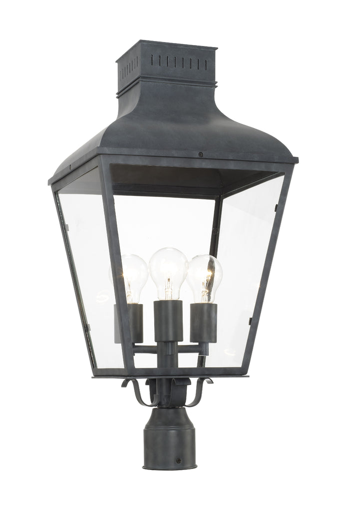 DUM-9808-GE Dumont 3 Light Outdoor Post | Main Image