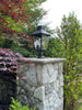 DUM-9808-GE_ULN Dumont 3 Light Outdoor Post | Lifestyle Image