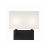 Crystorama Durham 12.75'' Sconce in Black Forged - Additional View