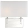 Crystorama-OPEN-BOX Durham 2 Light Sconce in Polished Nickel - Additional View
