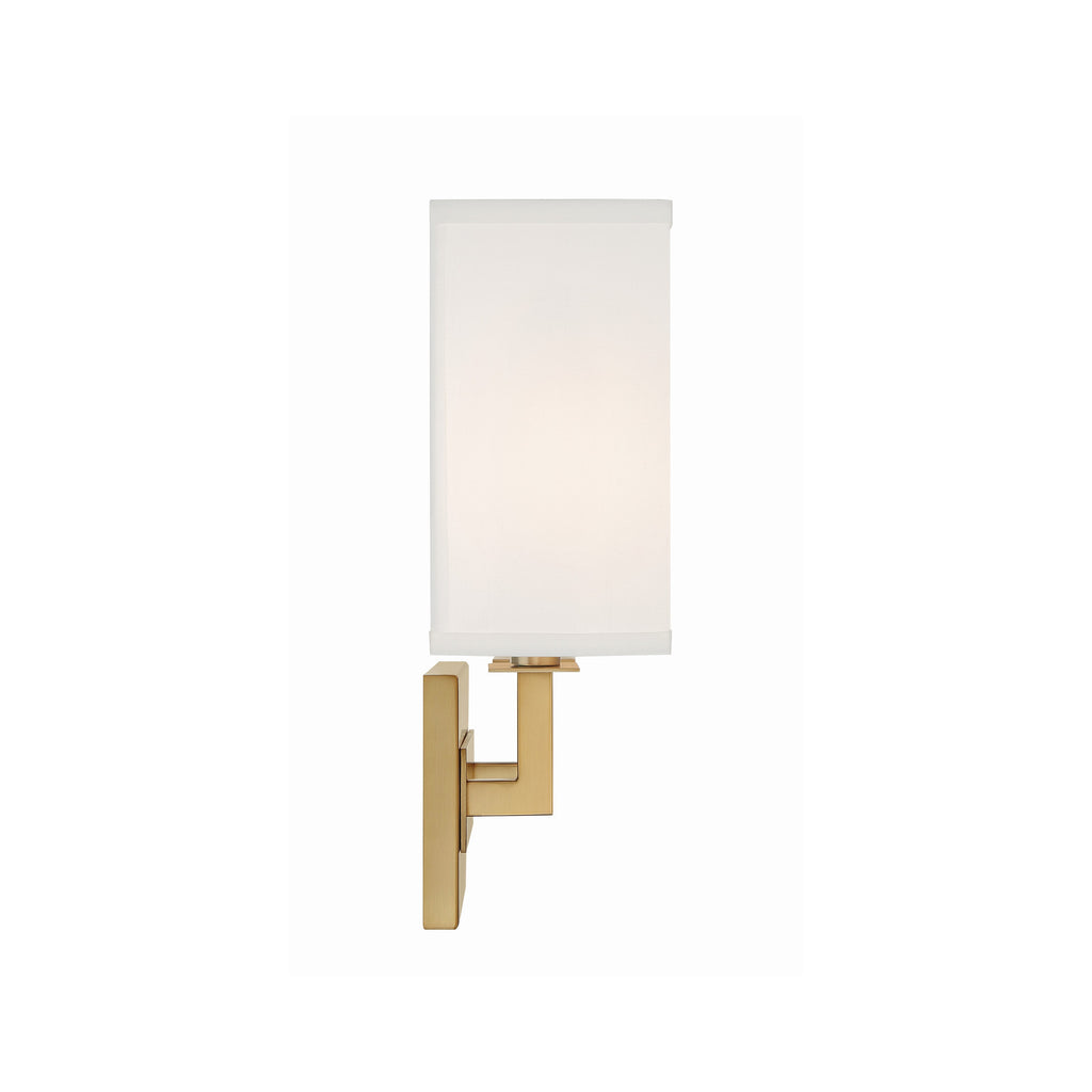 Crystorama Durham 12.75'' Sconce in Vibrant Gold - Additional View
