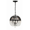 Crystorama Duval 12'' Pendant in Matte Black - Additional View