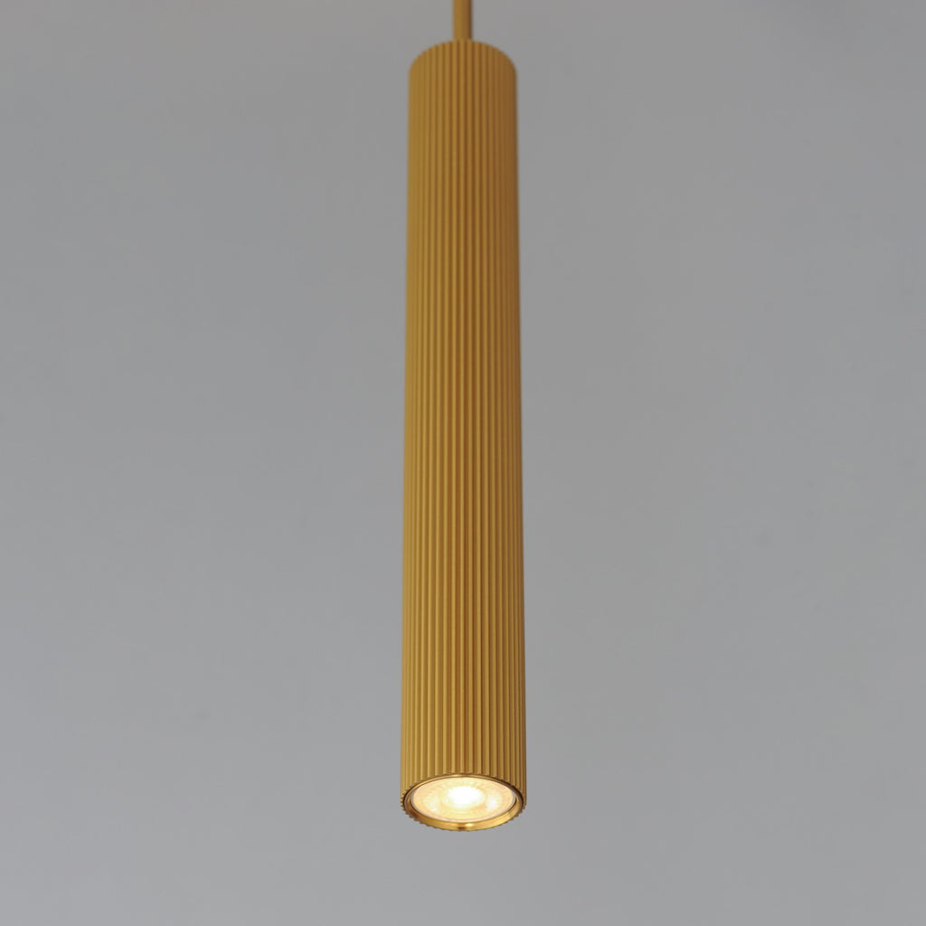 E11012-GLD Reeds LED 1 Light Pendant | Alternate Image