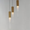 E11013-144GLD Reeds LED 3 Light Pendant | Alternate Image