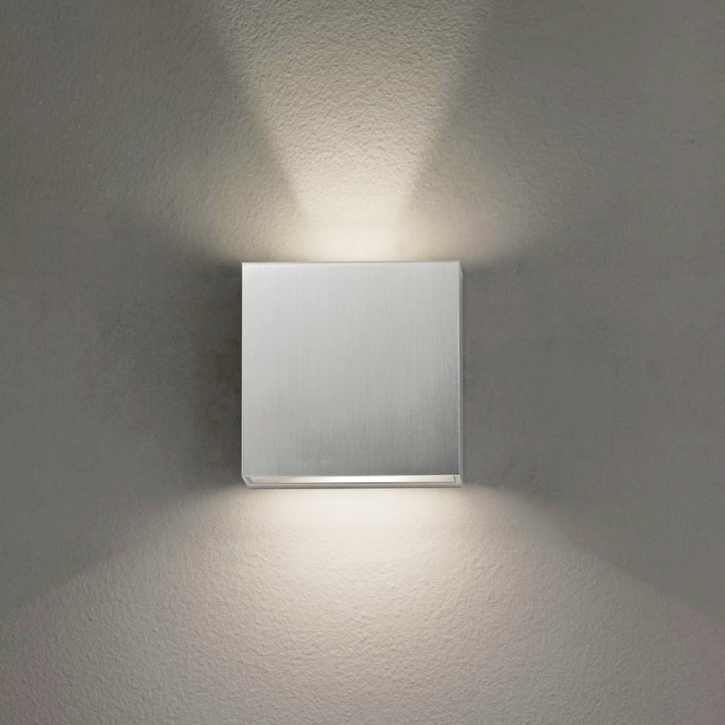 E23224-SA Cubed LED 2 Light Outdoor Wall Mount | Alternate Image