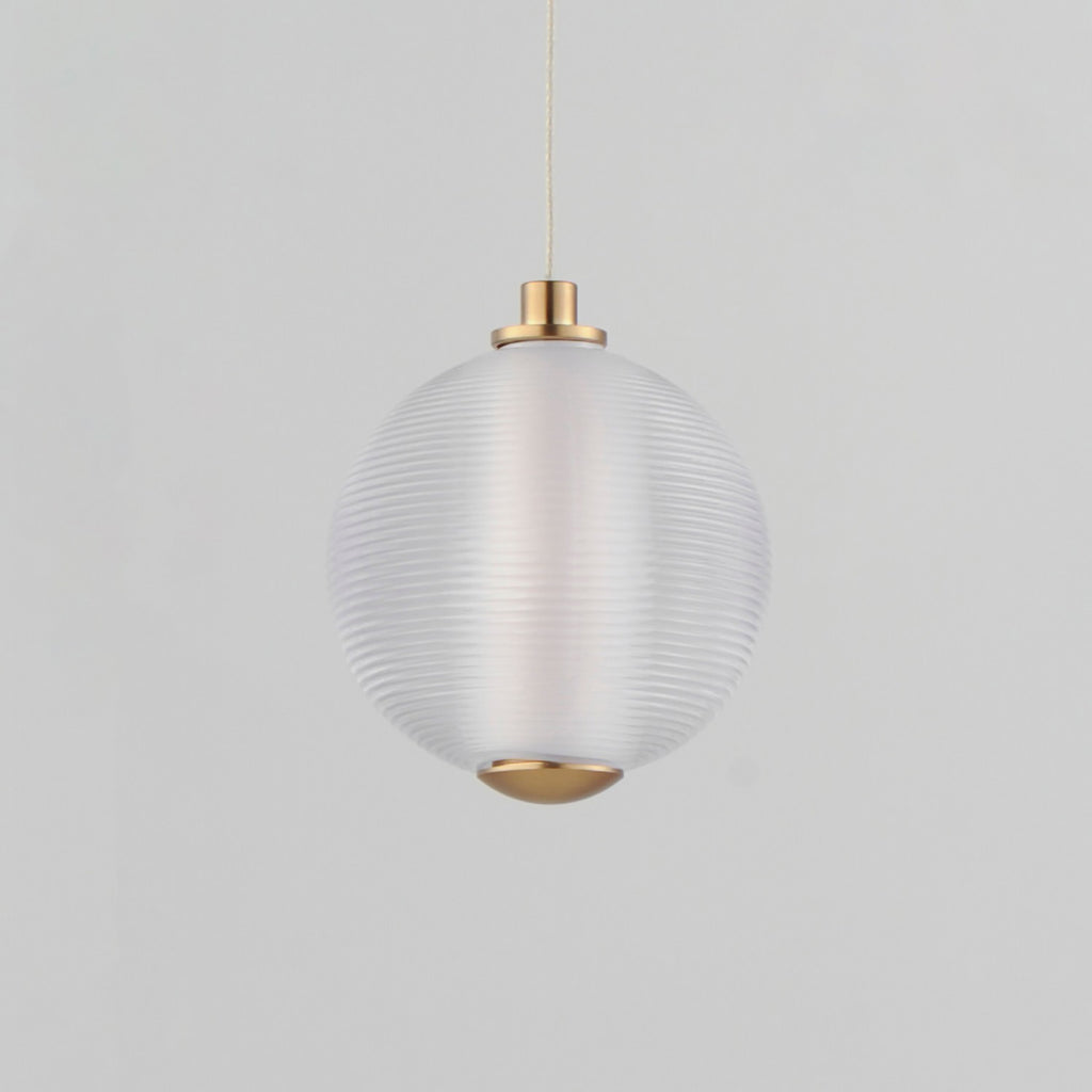 E24641-144GLD Rhythm LED 1 Light Pendant | Alternate Image