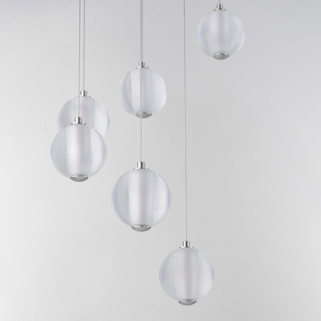 E24646-144PC Rhythm LED 9 Light Pendant | Alternate Image