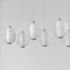 E24648-144GLD Rhythm LED 10 Light Pendant | Alternate Image