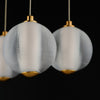 E24648-144GLD Rhythm LED 10 Light Pendant | Alternate Image