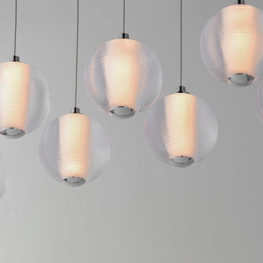 E24648-144PC Rhythm LED 10 Light Pendant | Alternate Image