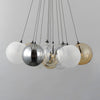 E25089-54SN Burst LED 12 Light Pendant | Alternate Image