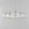 E25089-54SN Burst LED 12 Light Pendant | Alternate Image