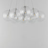 E25089-54SN Burst LED 12 Light Pendant | Alternate Image