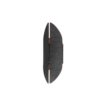 Black / Antique Brass