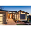 E30146-BKAB Tectonic LED 2 Light Outdoor Wall Mount | Lifestyle Image