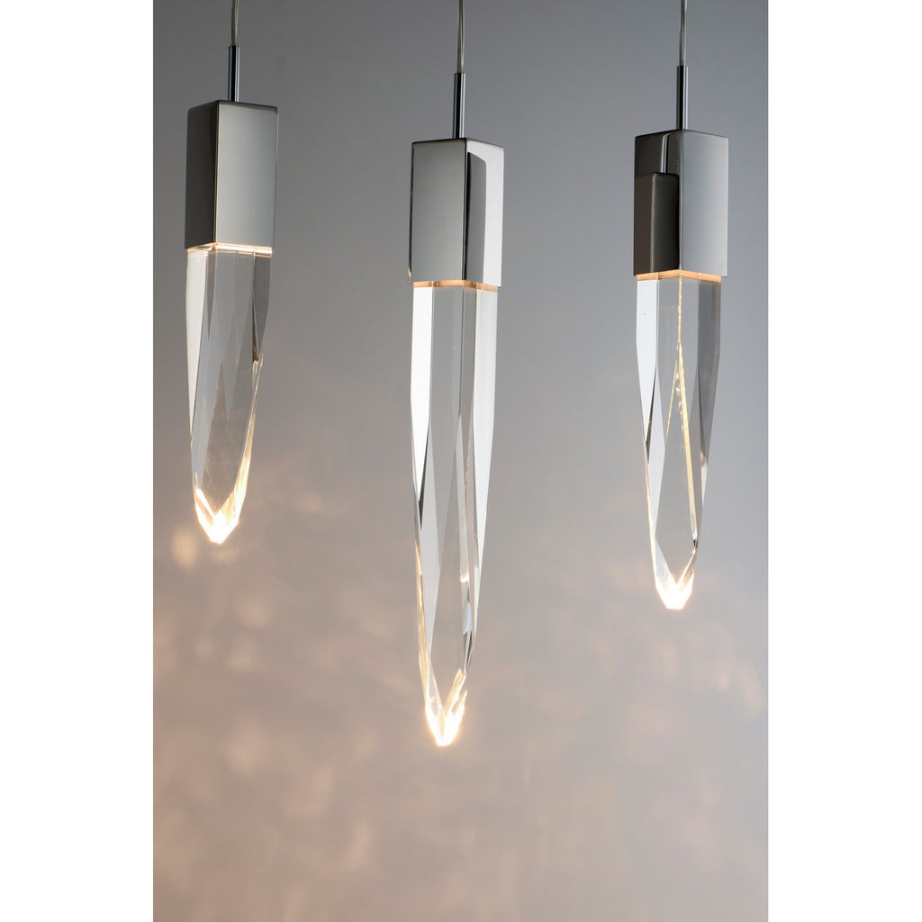 E31245-20PC Quartz LED 6 Light Pendant | Alternate Image