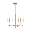 EC1006BBS Brianna 6 Light Chandelier | Main Image
