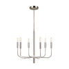 EC1006PN Brianna 6 Light Chandelier | Main Image